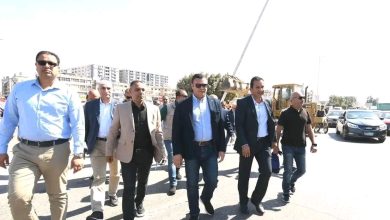 جانب من الجولة التفقدية لوزير الإسكان