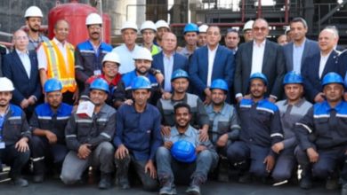 إفتتاح مصنع " "أدو مينا" لصناعة مواد البناء