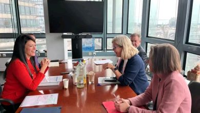 جانب من اجنماع وزيرة التخطيط