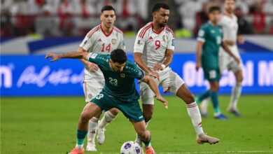مباراة العراق والإمارات