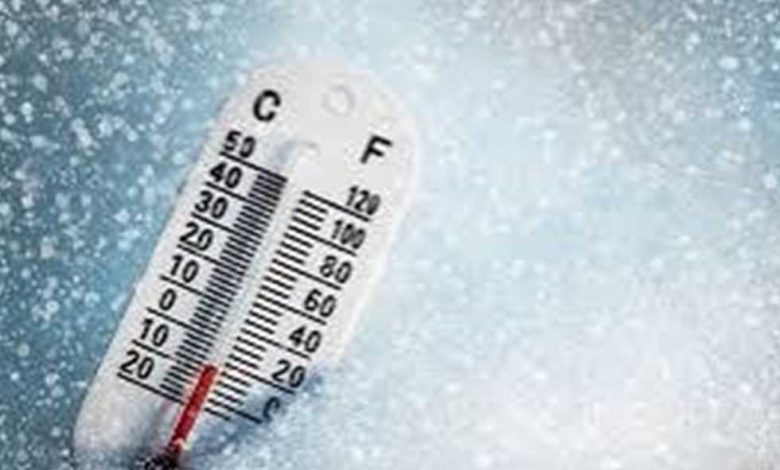 وانخفاض درجات الحرار