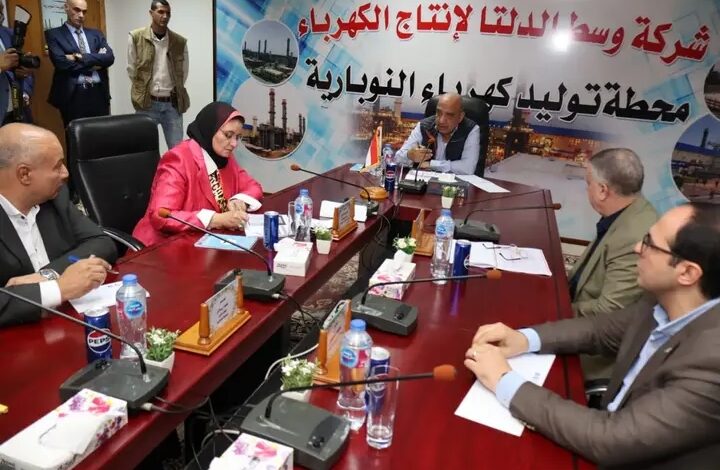 اجتماع وزير الكهرباء 