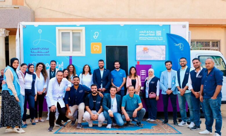 افتتاح عيادة الأسنان المتنقلة الجديدة