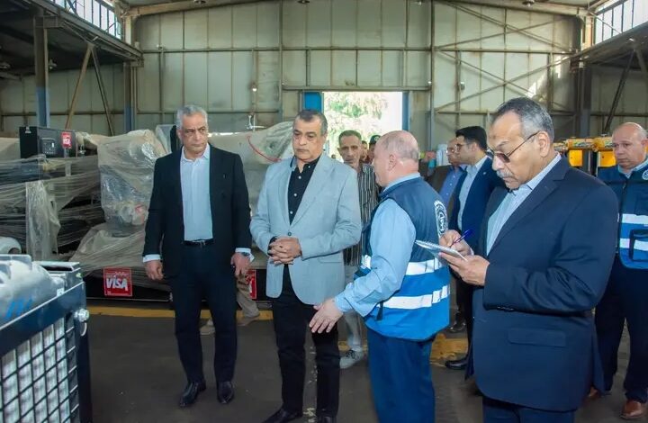 جانب من الجولة التفقدية