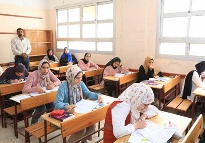 جدول امتحانات الصف الأول الإعدادي
