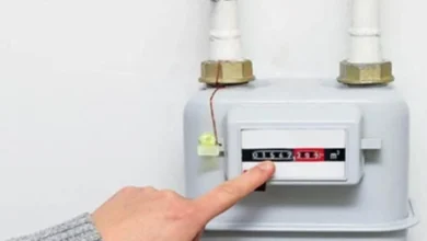 قراءة عداد الغاز المنزلي