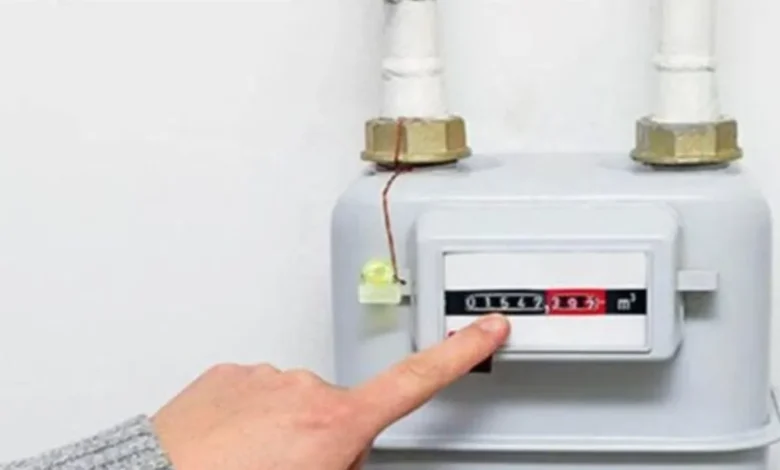 قراءة عداد الغاز المنزلي