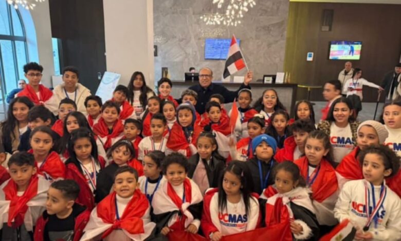 ٨٩ عبقريًا مصريًا يرفعون علم مصر عاليًا في أولمبياد الحساب الذهني