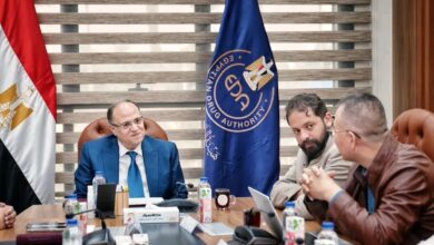 جانب من توقيع الشراكة