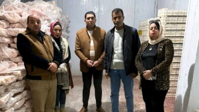 حملات التفتيش والرقابة على أسواق ومحال عرض وبيع اللحوم