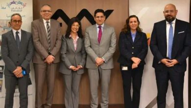 جانب من توقيع الشراكة