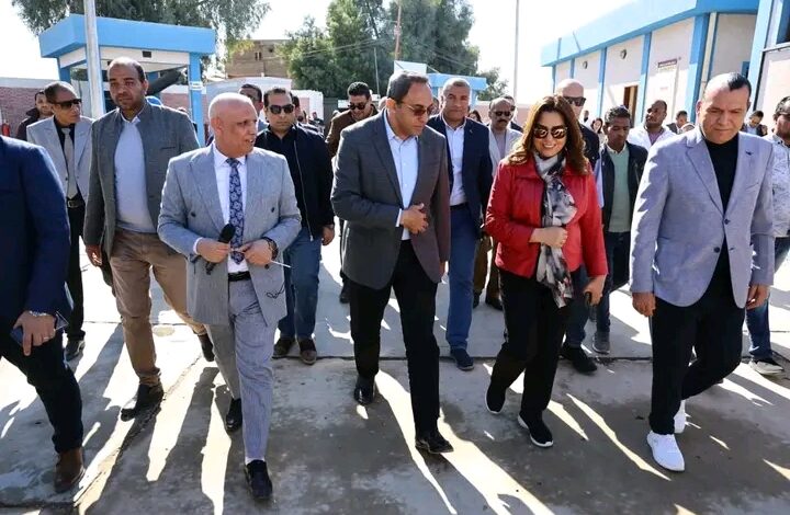 افتتاح محطة مياه الشرب بحجازة بحري بقنا