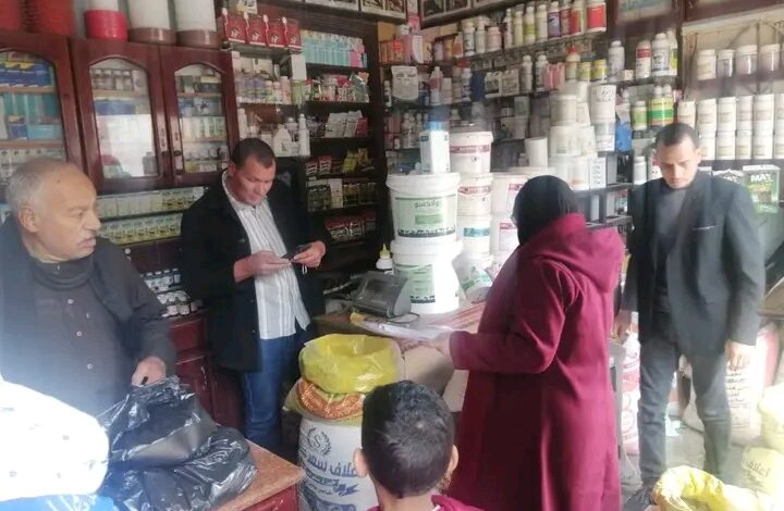حملات الخدمات البيطرية للرقابة على مراكز بيع اللقاحات البيطرية
