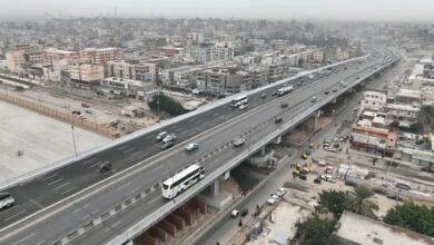 مشروع توسعة ورفع مناسيب كوبري العامرية