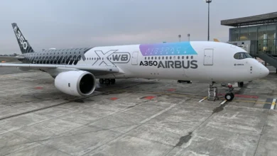 Airbus A350-900.