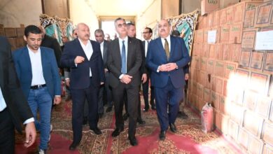 جانب من الجولة التفقدية