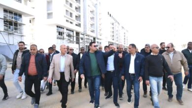 جانب من جولة وزير الإسكان 