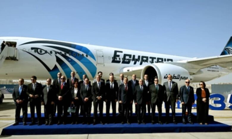 مراسم استقبال أول طائرة من طراز Airbus A350-900"
