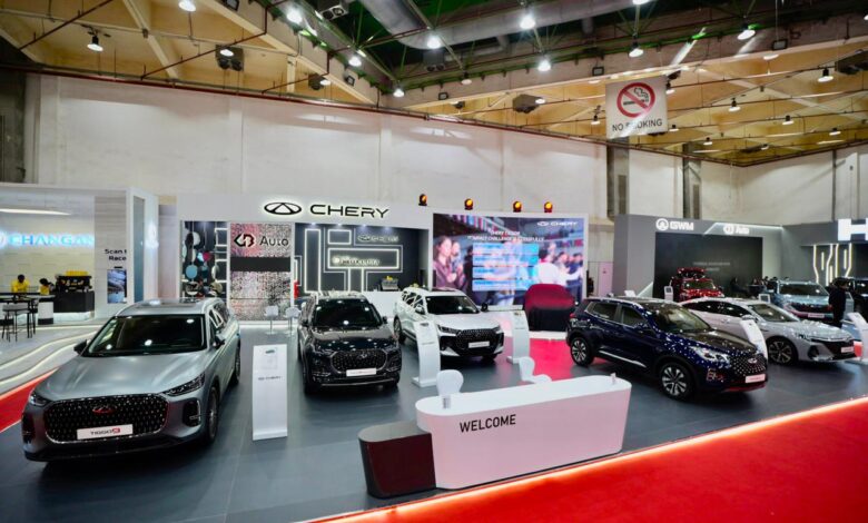 مشاركة شركة شيري في فعاليات معرض أوتومورو