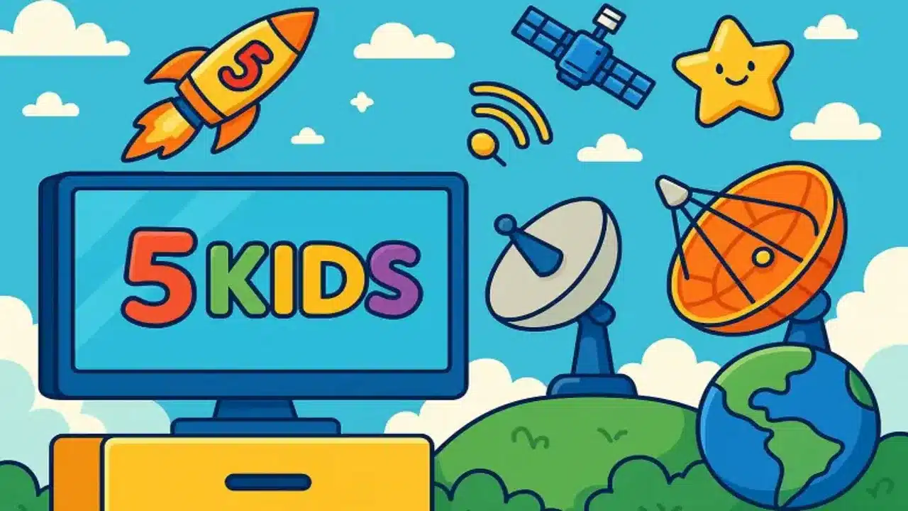 استقبل الآن تردد قناة 5 kids للأطفال 2026.. استمتع بأقوى أفلام الكرتون والبرامج الهادفة