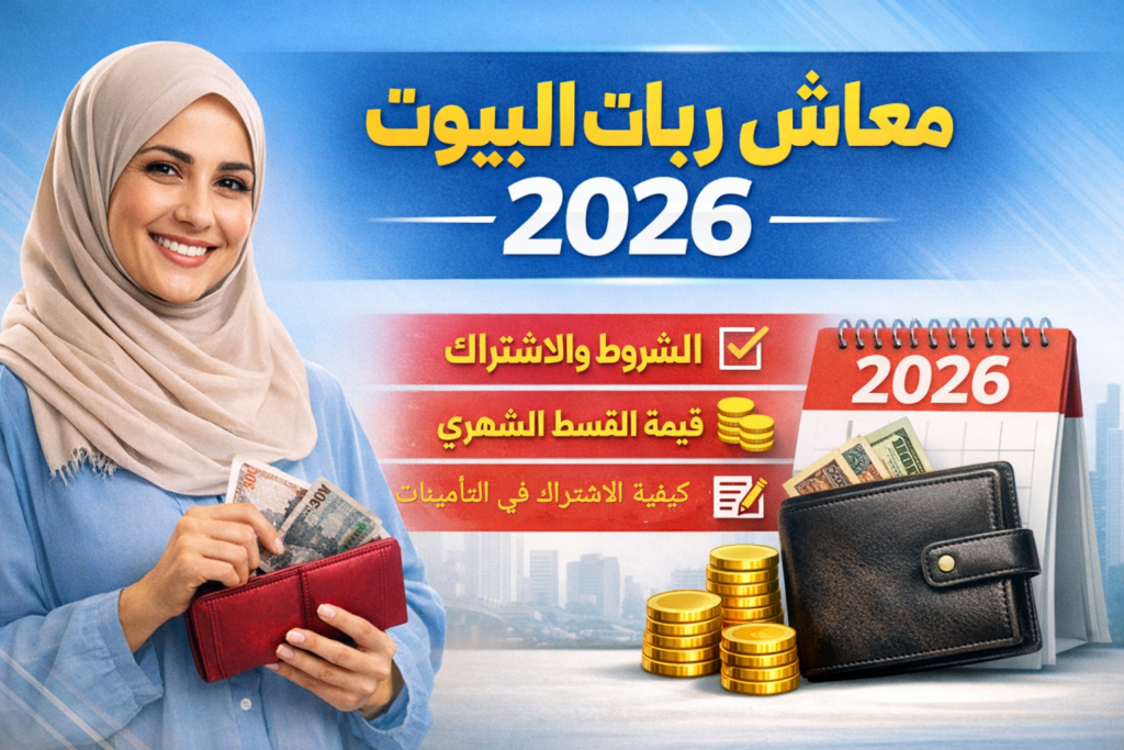 تأمين المستقبل من المنزل.. تفاصيل نظام معاش ربات البيوت 2026 والشروط والخطوات