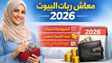 تأمين المستقبل من المنزل.. تفاصيل نظام معاش ربات البيوت 2026 والشروط والخطوات