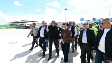 جانب من جولة وزيرة الاسكان