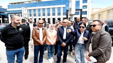 جانب من الجولة التفقدية