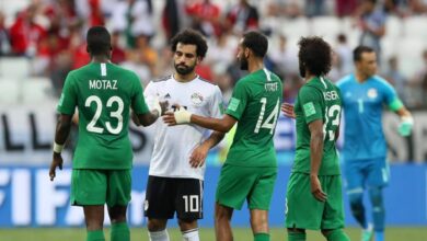 منتخب مصر والسعودية استعدادا لكأس العالم