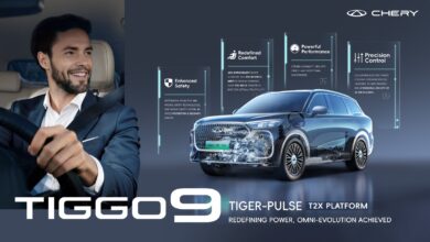 شيري تقدم تجربتها الرائدة مع TIGGO9 CSH