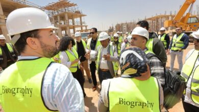 "Biography" تستعرض تطورات الأعمال الإنشائية بمشروع " 101"