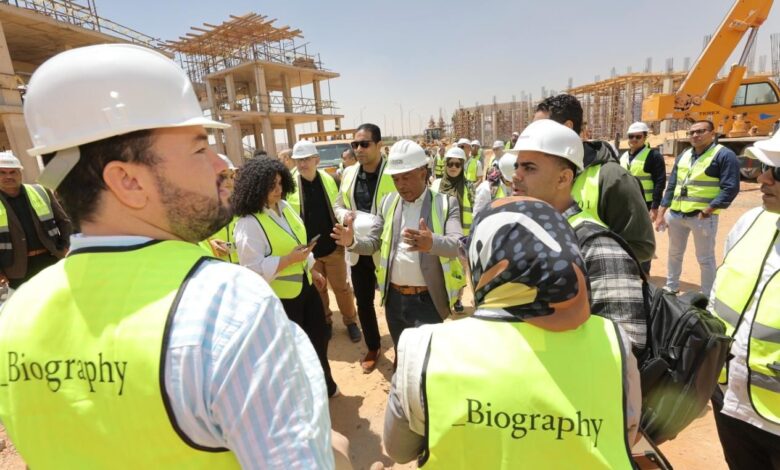 "Biography" تستعرض تطورات الأعمال الإنشائية بمشروع " 101"