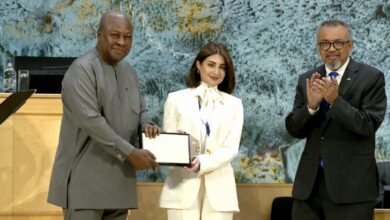 منظمة الصحة العالمية تكرّم الدكتورة هبة السويدي بجائزة دولية
